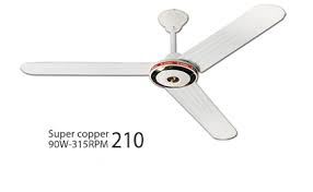 پنکه سقفی سوپر کوپر ارشیا مدل ۲۱۰ سه پره (P210) Arshia ceiling fan